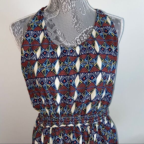 Aztec pattern asymmetrical dress - Picture 2 of 8